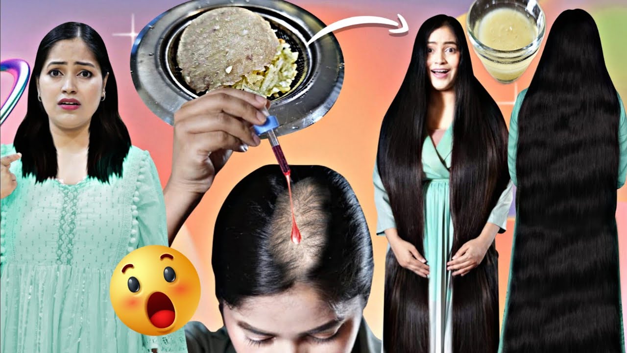 😲Agar Mai ye nai lagati toh puri ganji ho Jati😫 I Applied Few Drops of this & Got Massive Hairgrowth