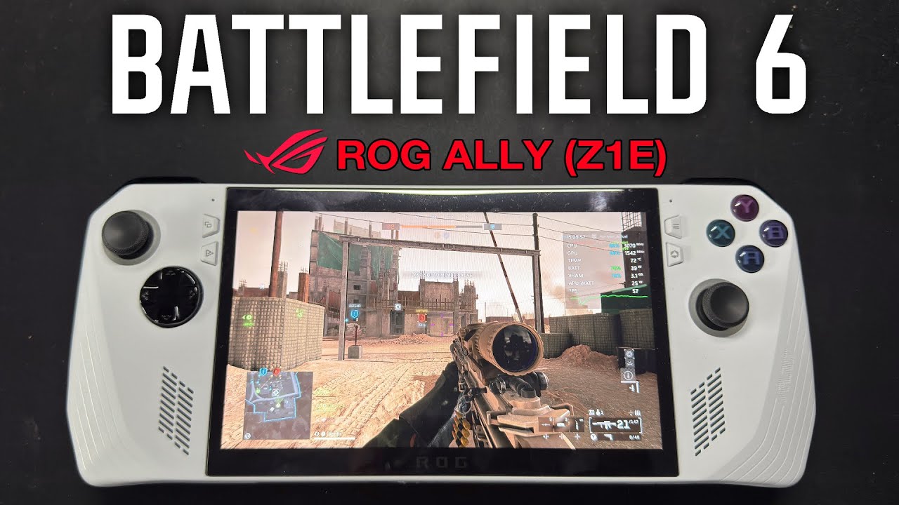 Battlefield 6 на ROG Ally весьма впечатляет.