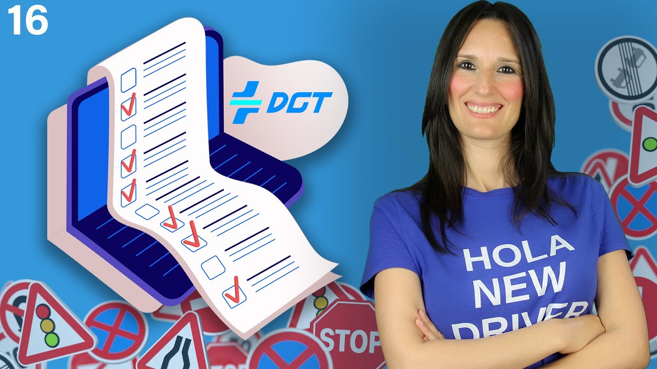🔴 ESTRENO: 10 PREGUNTAS DEL EXAMEN TEÓRICO 16 de conducir #16 + TEST DESCARGABLE DGT