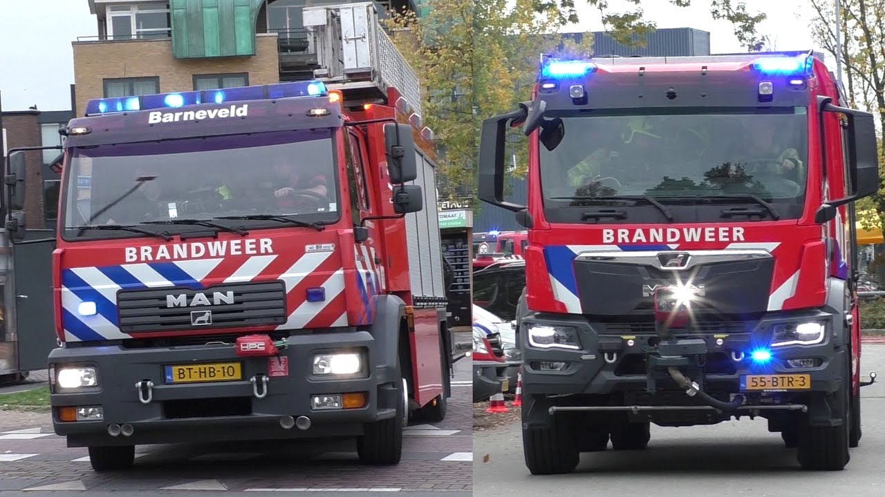 Verschillende Hulpdiensten met 'spoed' tijdens de open dag van brandweer Barneveld