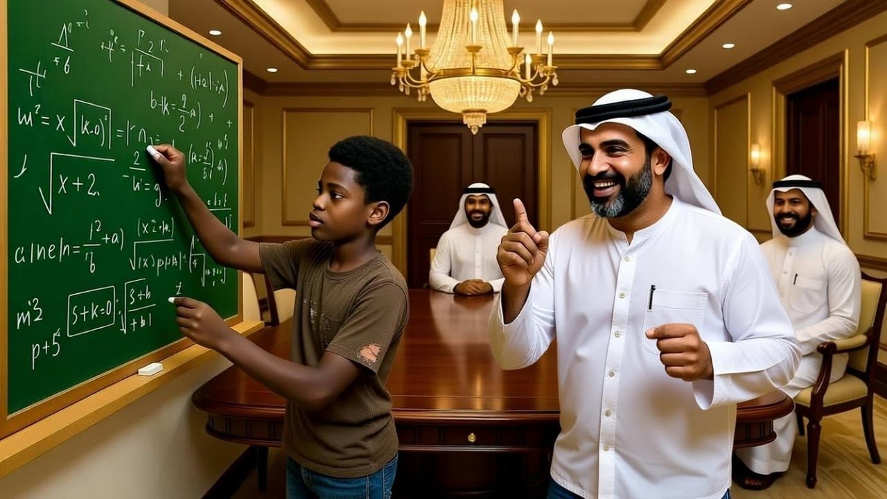 O SHEIK DEBOCHOU DO FILHO DA FAXINEIRA SEM SABER QUE ELE RESOLVERIA O PROBLEMA DA EMPRESA!