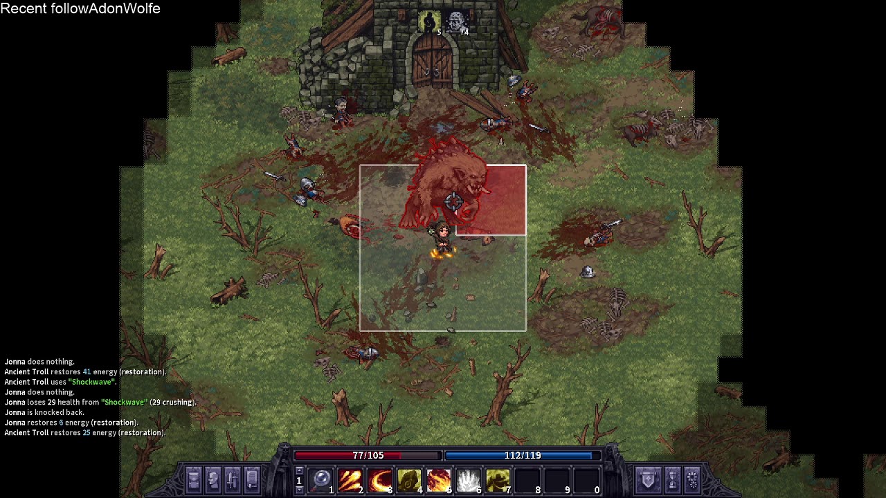 STONESHARD PYRO VS TROLL