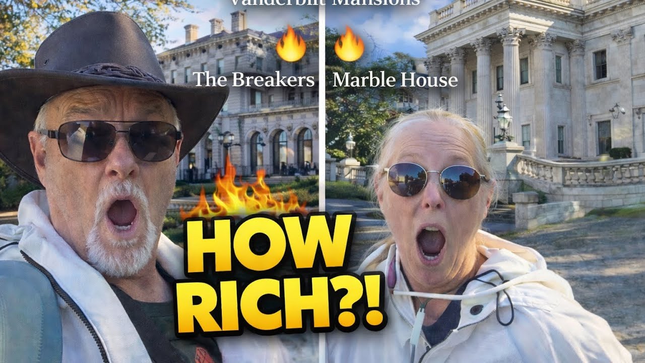 Were They REALLY This Rich? 😳 | The Breakers & Marble House —-Newport Rhode Island 