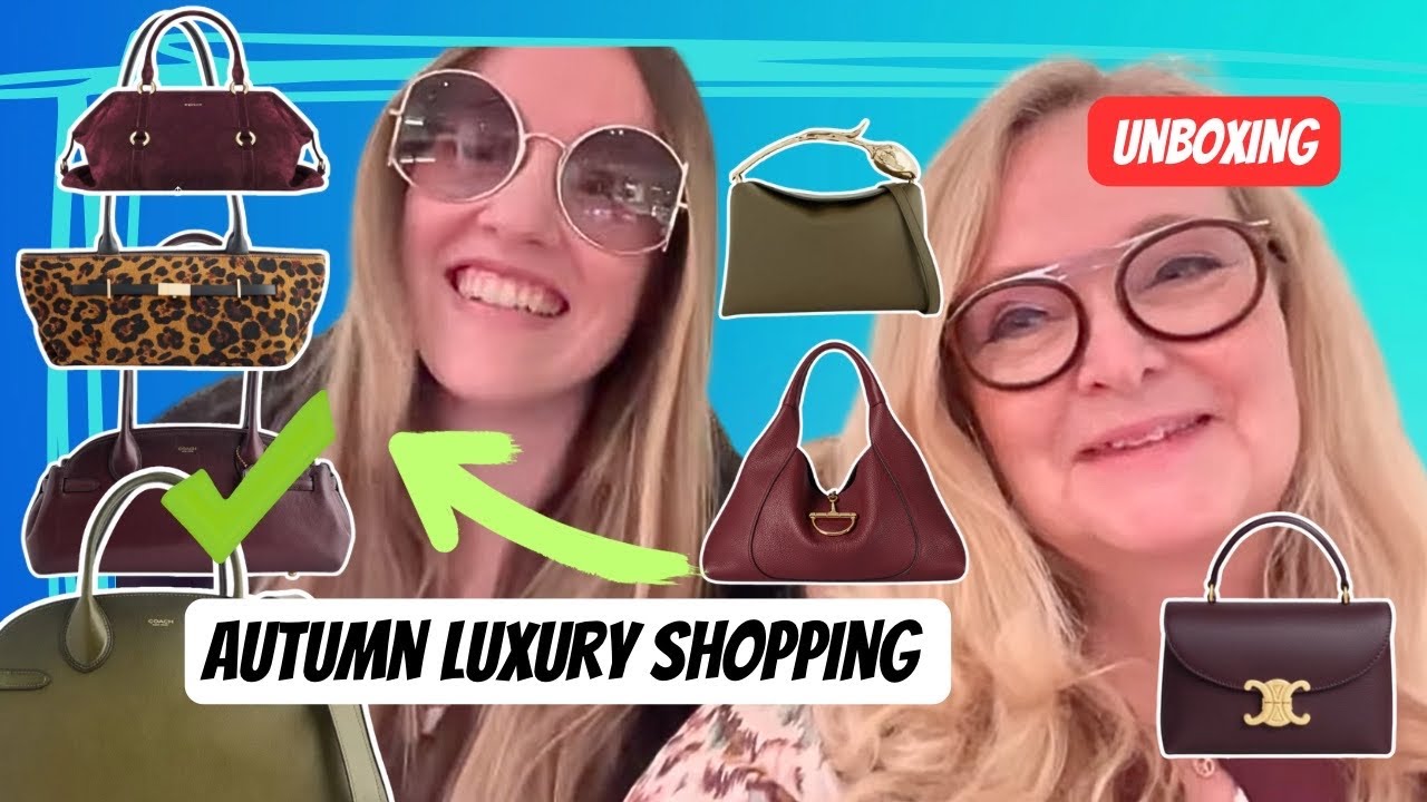 Fall 2025 LUXURY SHOPPING in LONDON with Romina Rose May ft GUCCI, LV, COACH & McQueen UNBOXING