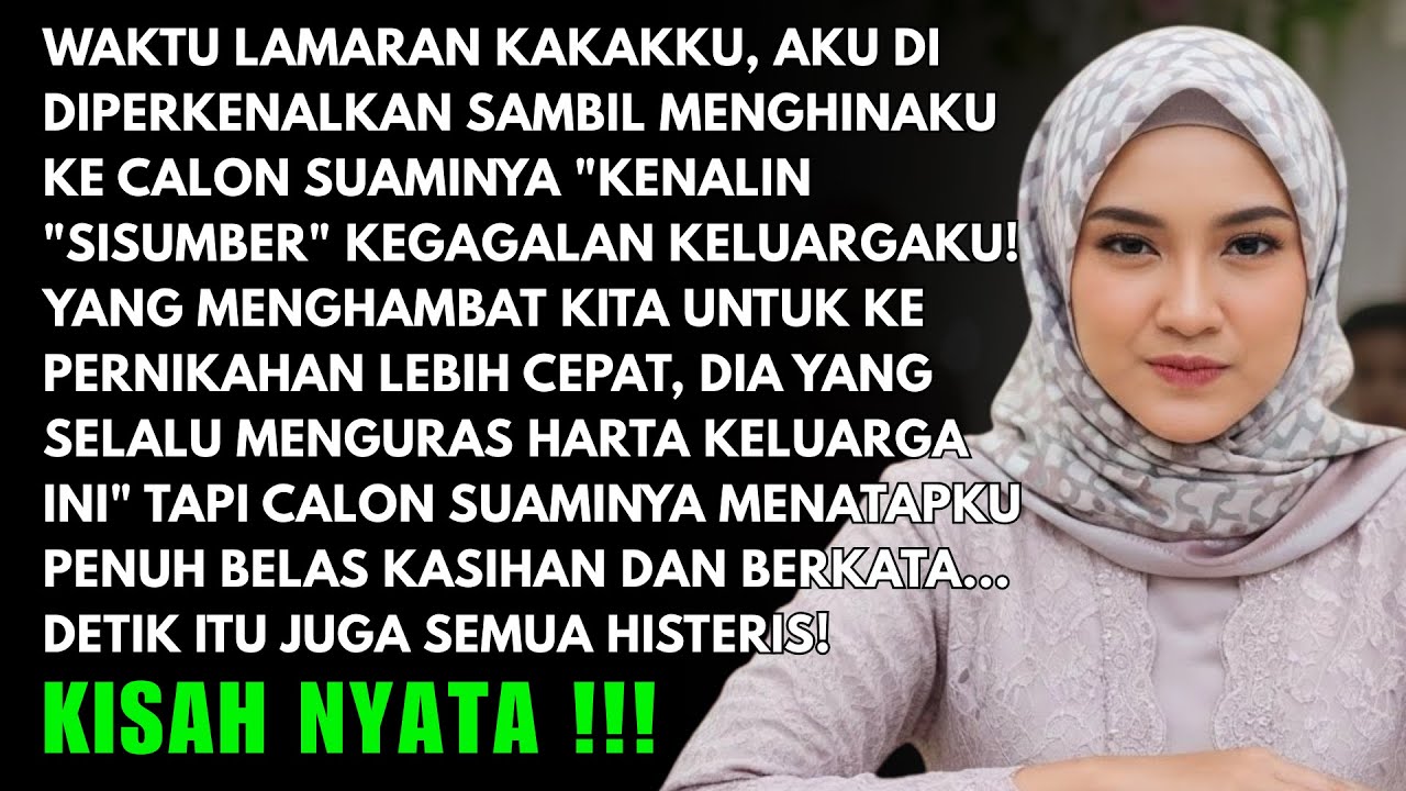 KAKAKKU MENGHINAKU PENGANGGURAN DAN HANYA BEBAN KELUARGA - TAPI DIA HISTERIS SAAT TAHU TERNYATA...
