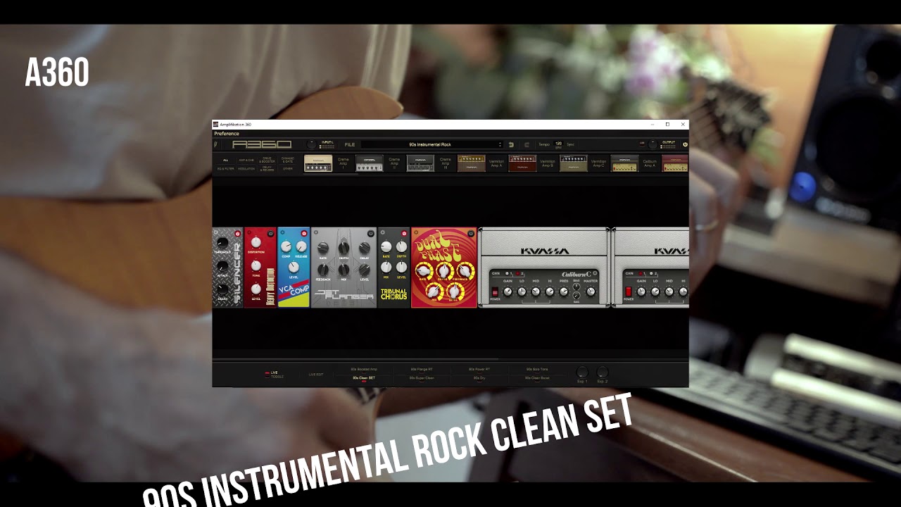 Amplifikation 360 - Rock Riffs - Phasers, Flangers and Reverse Delays - Demo