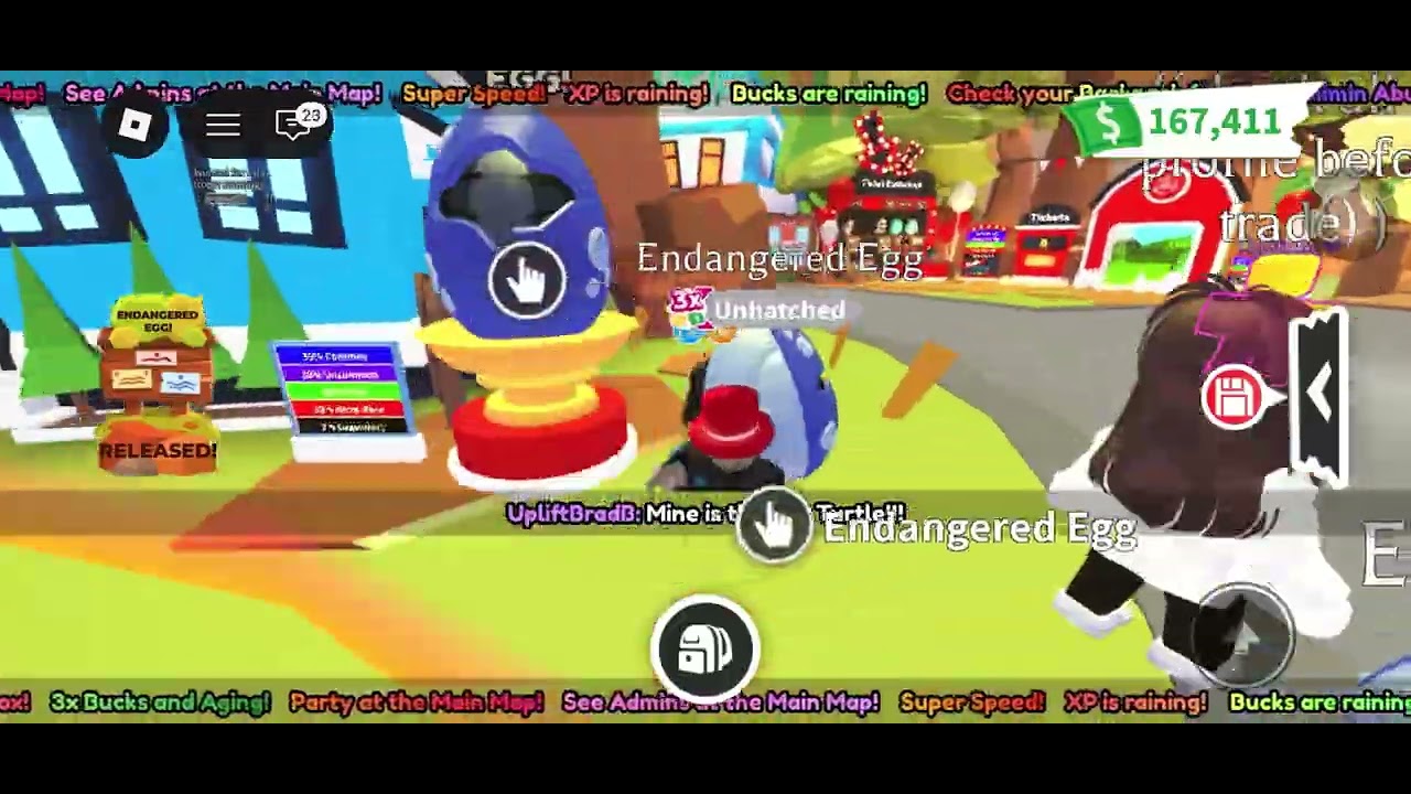 ADOPTME: Admin Abuse + New Egg