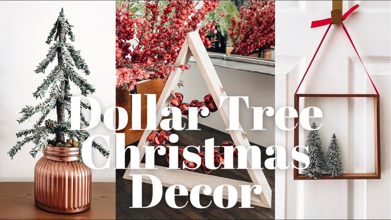 DIY DOLLAR TREE Christmas Decor + It’s Friend Friday!