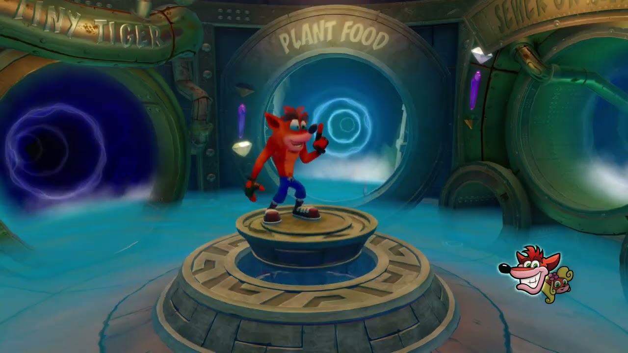 jugando a crash 2 en Crash N  Sane Trilogy