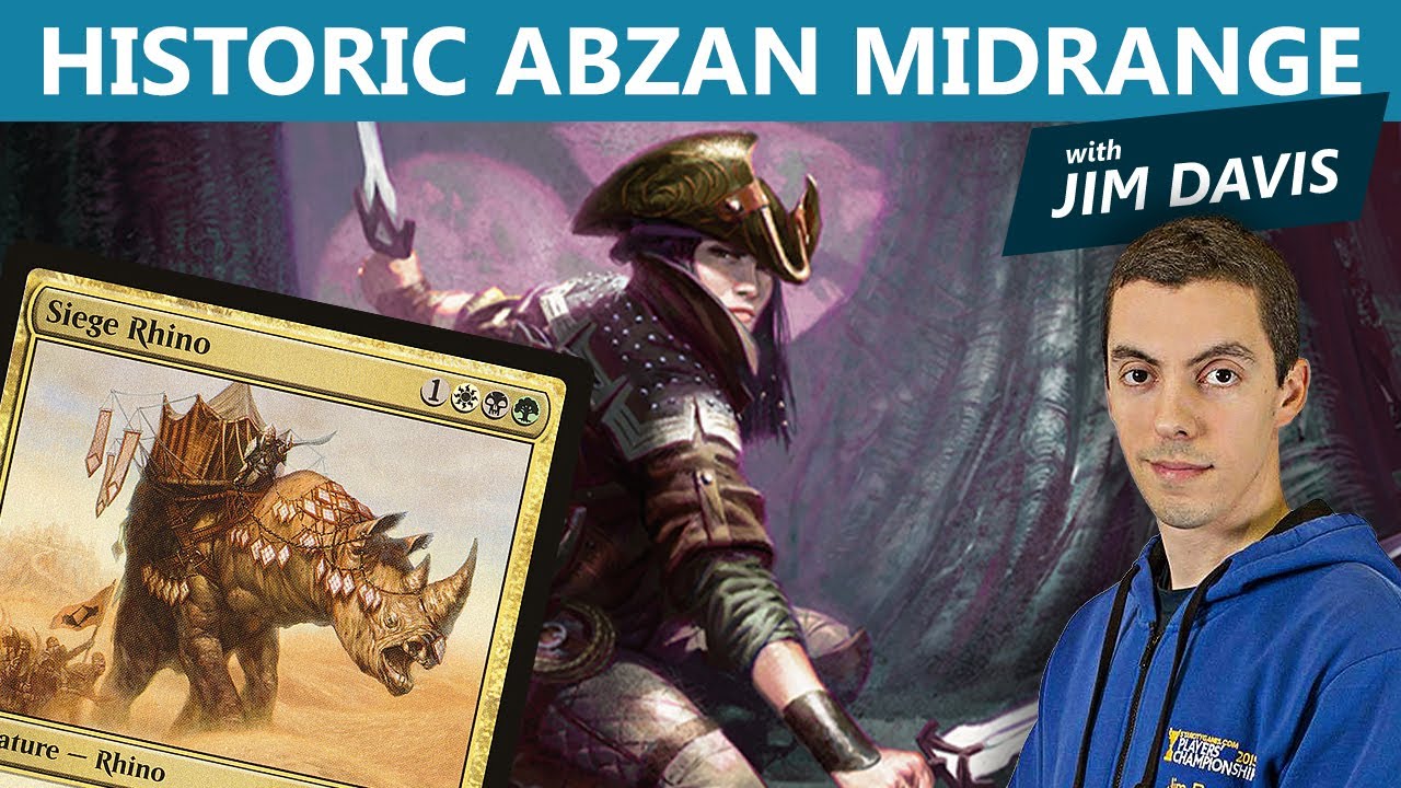 Historic Abzan Midrange - Magic Arena with Jim Davis