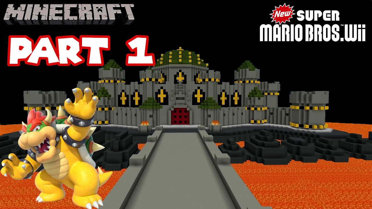 Minecraft: Bowser's Castle Tutorial - Part 1