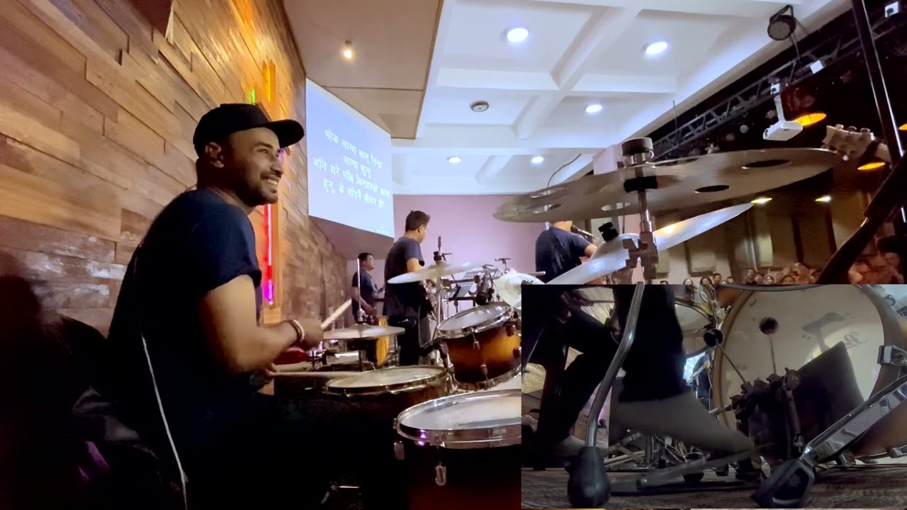 Adrian Dewan and The Sojourners - MAANAV (Drum Cam)
