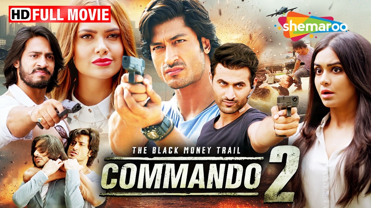 Vidyut Jammwal's Superhit Action Film - Commando 2 Full Movie [4K]