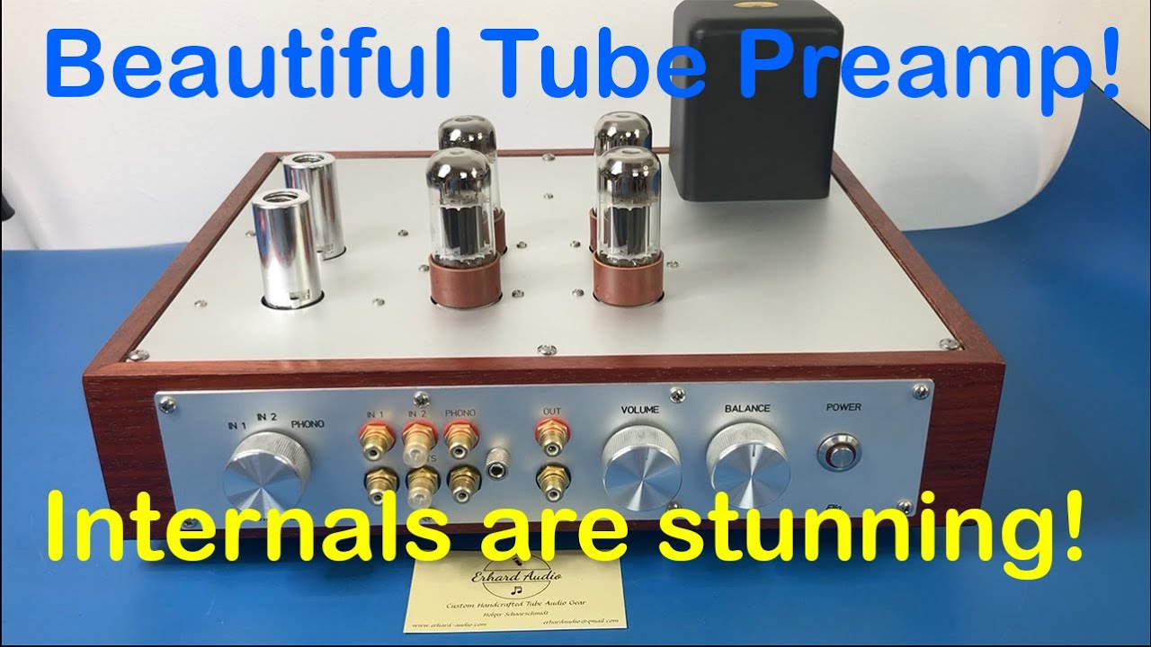 Erhard Audio Ella Tube Preamp Tour and Teardown