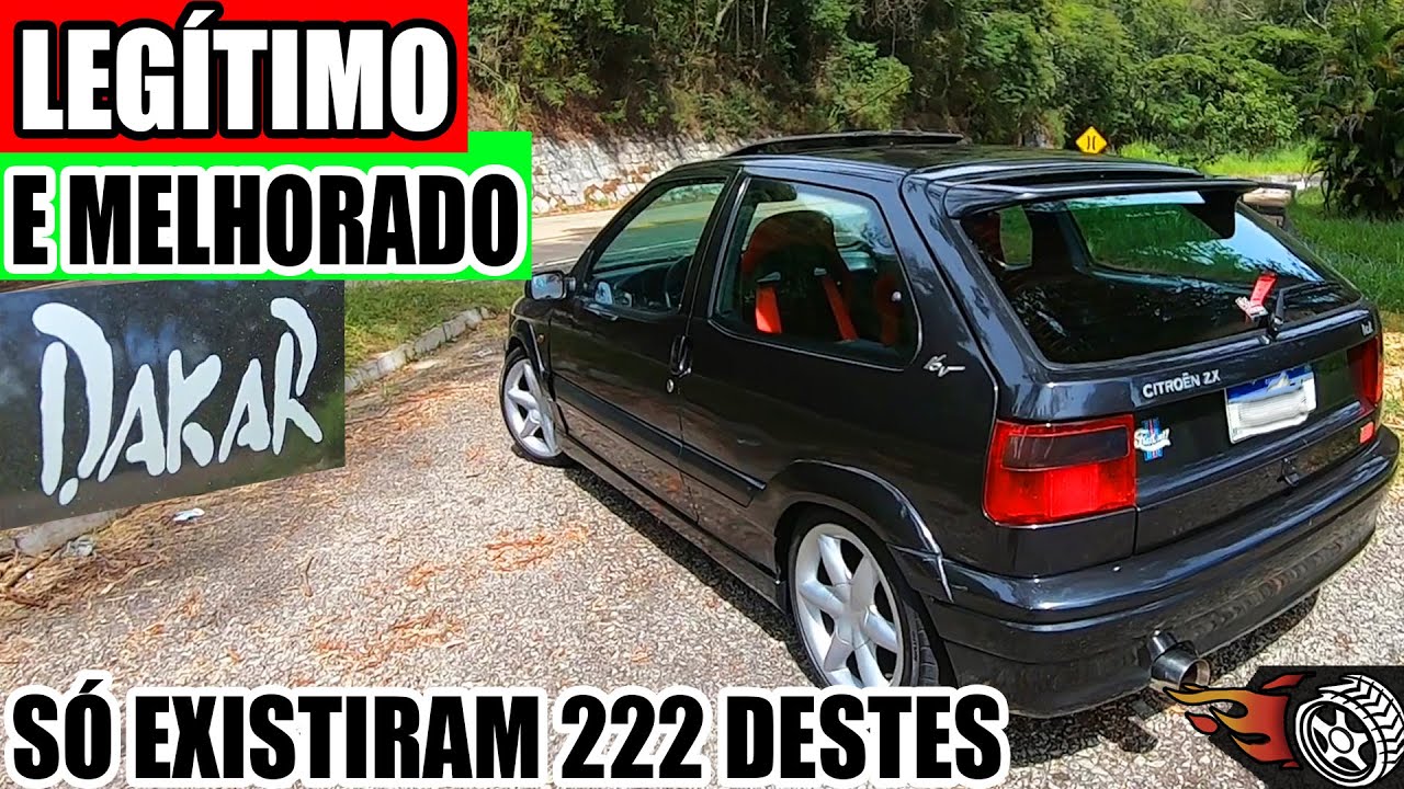 RARO e PERFEITO! Citroen ZX 16v Dakar - O Esportivo dos anos 90 - Milan Dark