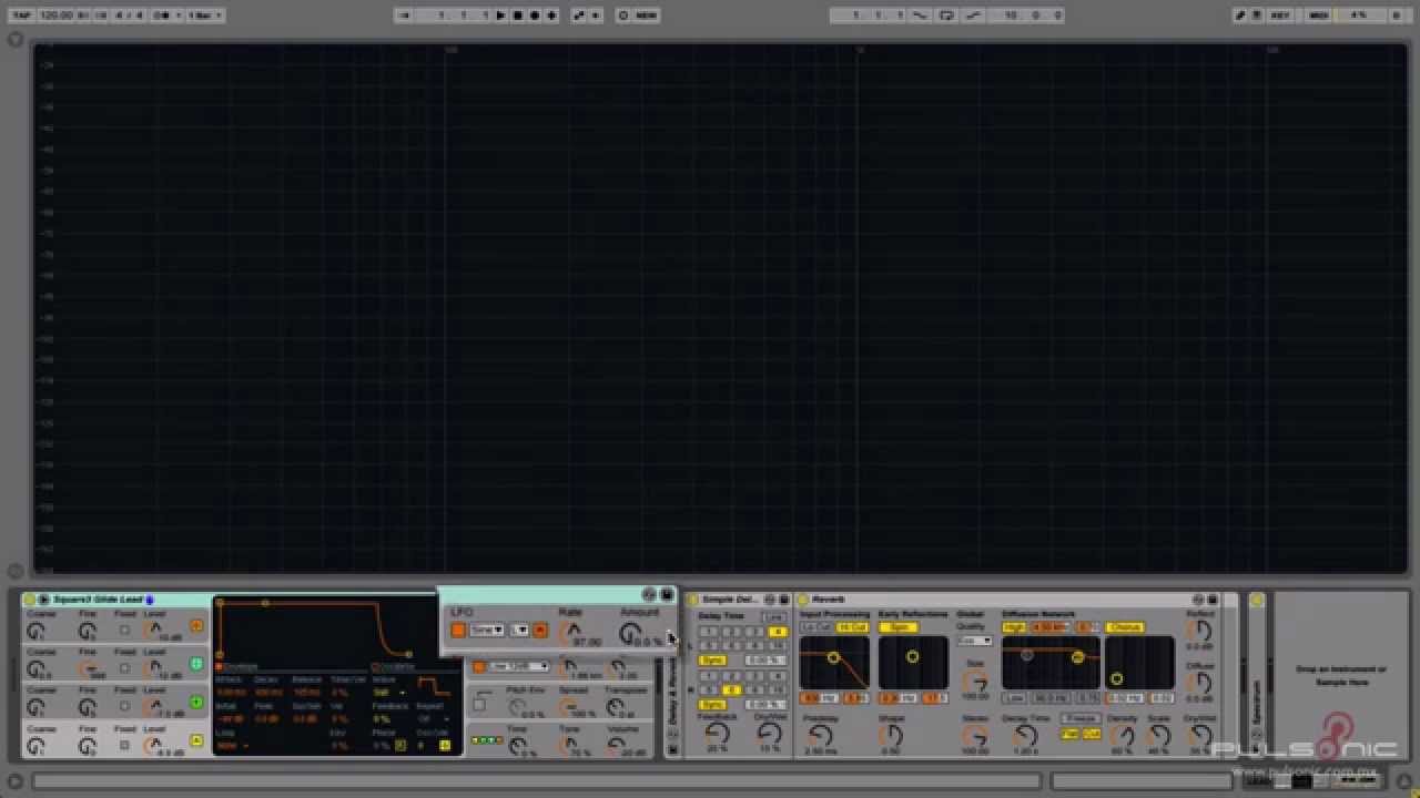 S&iacute;ntesis FM en Operator de Ableton Live Parte01