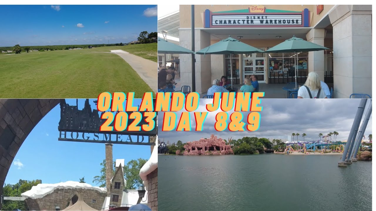 Orlando Day 8 & 9,Golf , Vineland , I.O.A Tour, Denny's