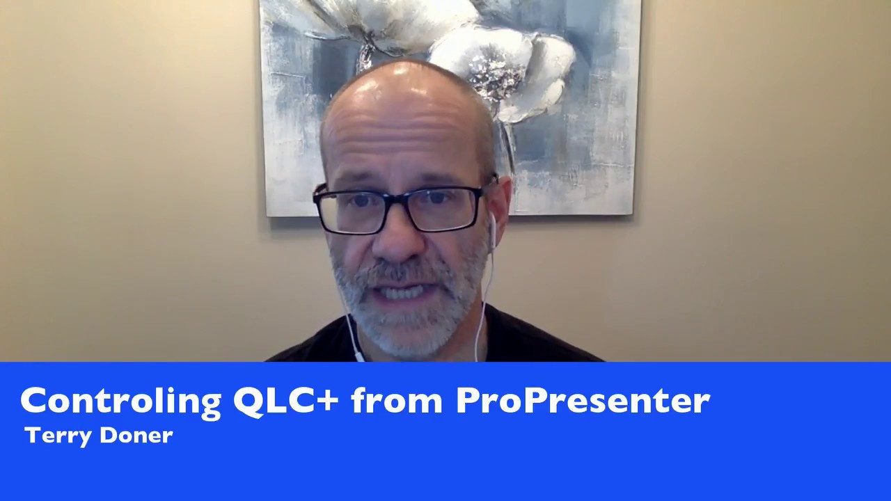 Controlling DMX Lighting from ProPresenter via QLC+