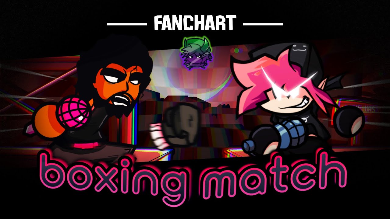 BOXING MATCH - FNF': Rev-Mixed FANCHART COLLAB