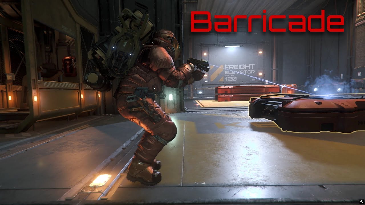 Barricade the Executive Hangar | Star Citizen Experiment