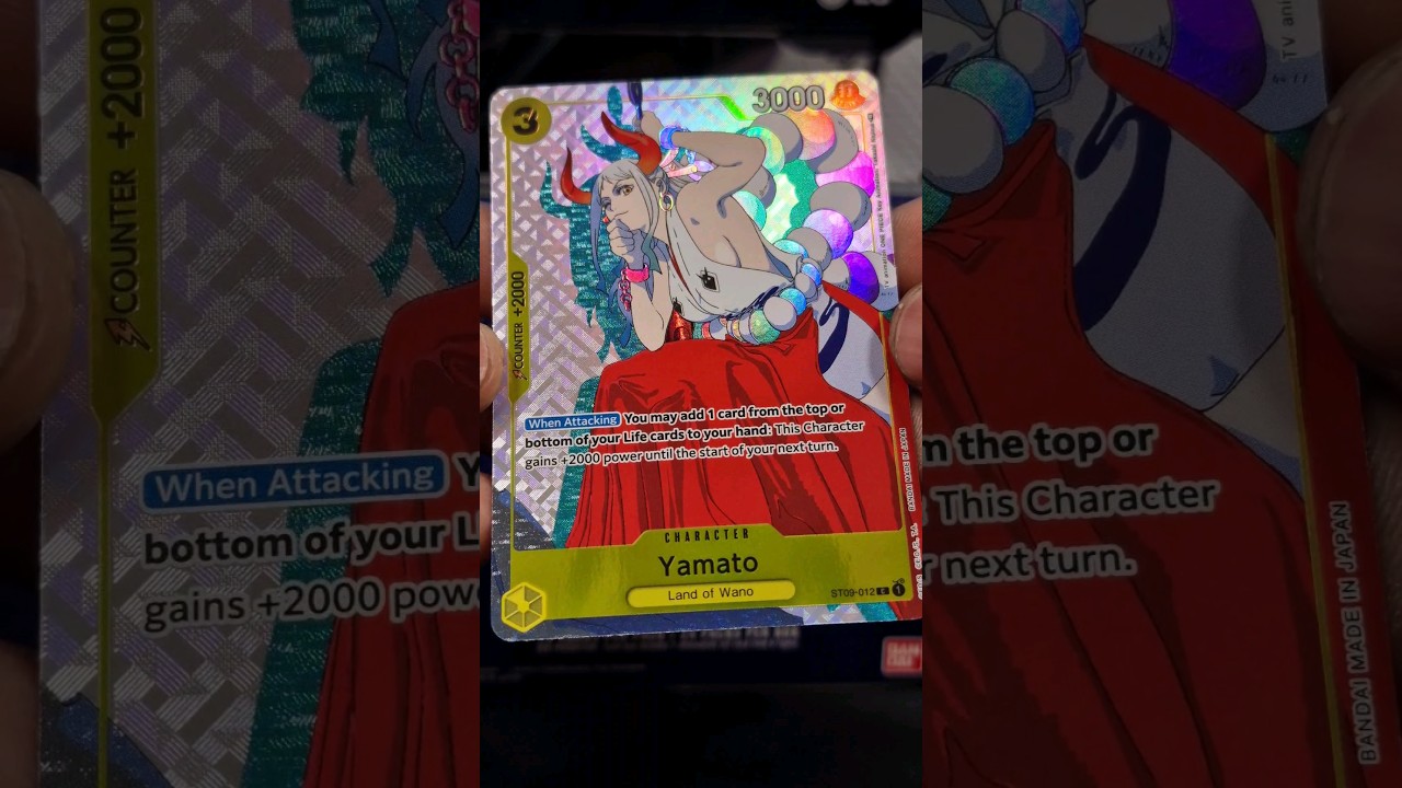 Yamato St09-012! 😍 Gift Collection 2023 est sublime ! #onepiececardgame #danaetcg #onepiececardgames