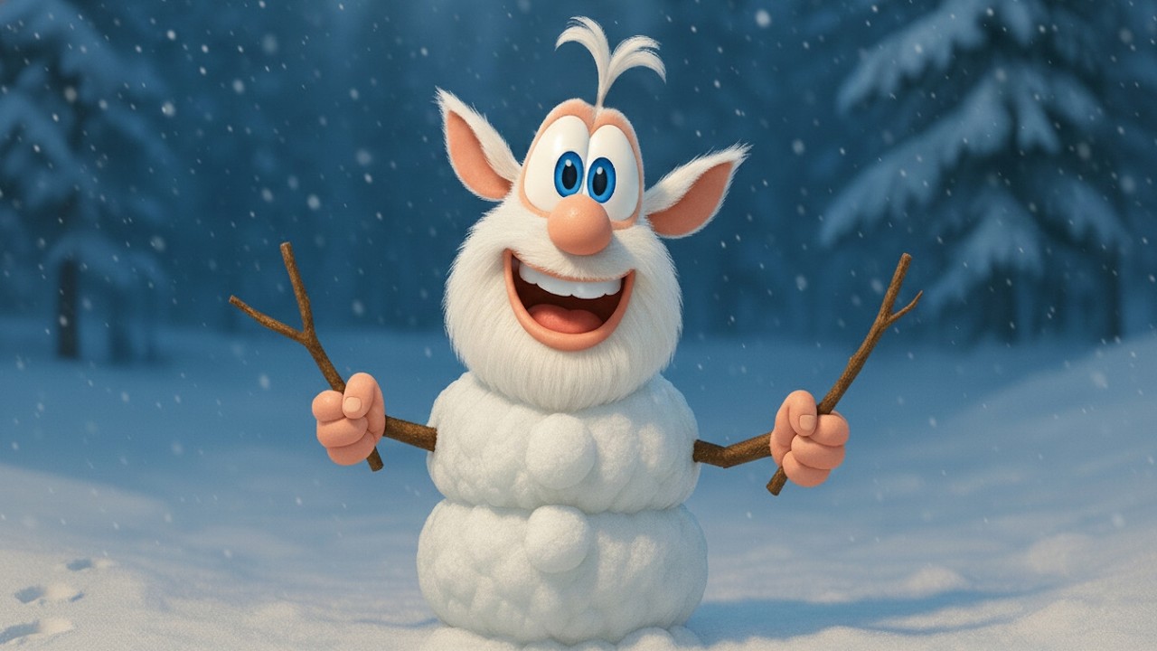 Snowman Booba ☃️ Funny Cartoons for Kids