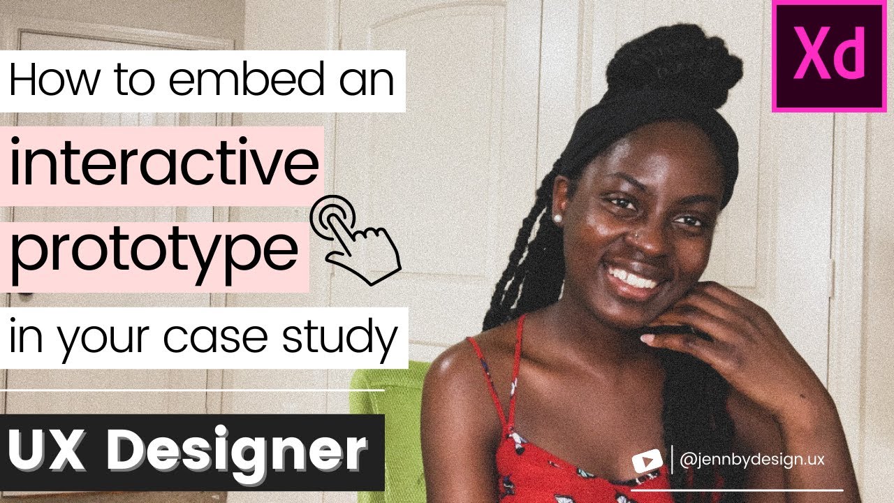 How to embed an interactive prototype from Adobe XD into your case study | UX Designer