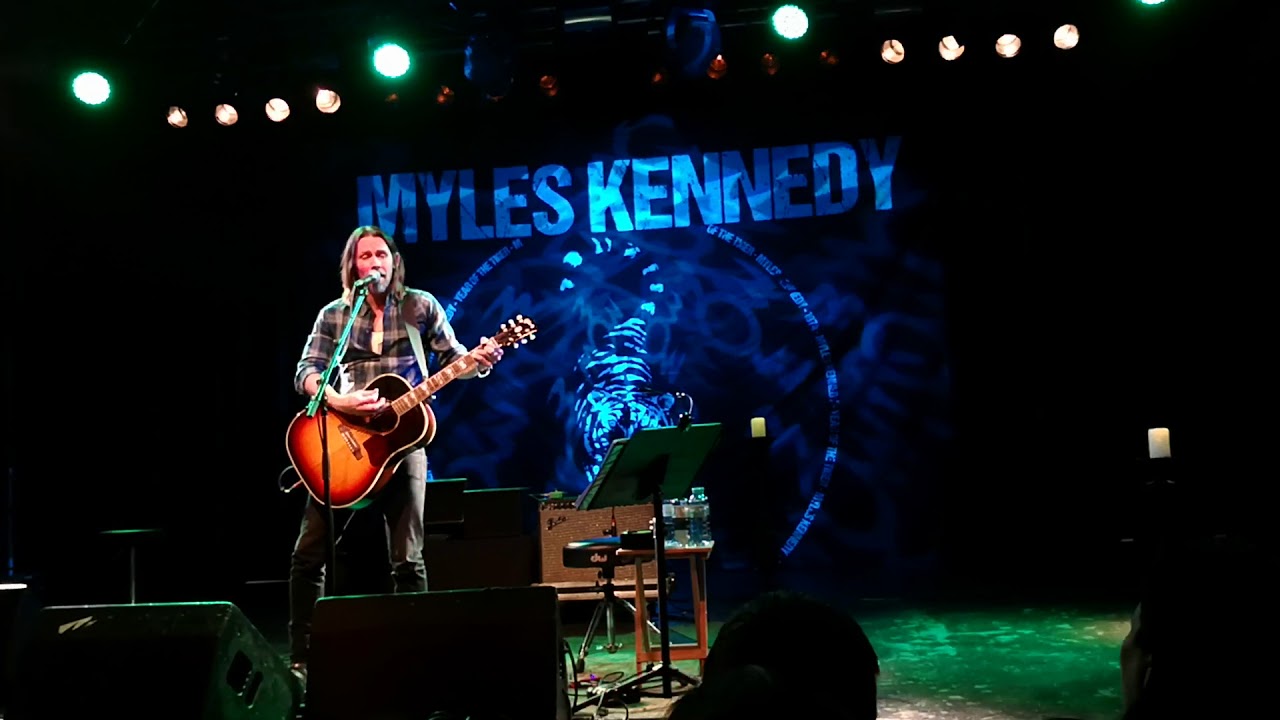 You will be remembered - Myles Kennedy @ Arena, Vienna, 01.04.2018