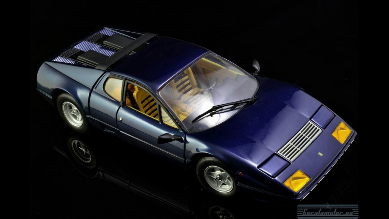 Restoration of a Ferrari 512BB Kyosho 1:18 modelcar