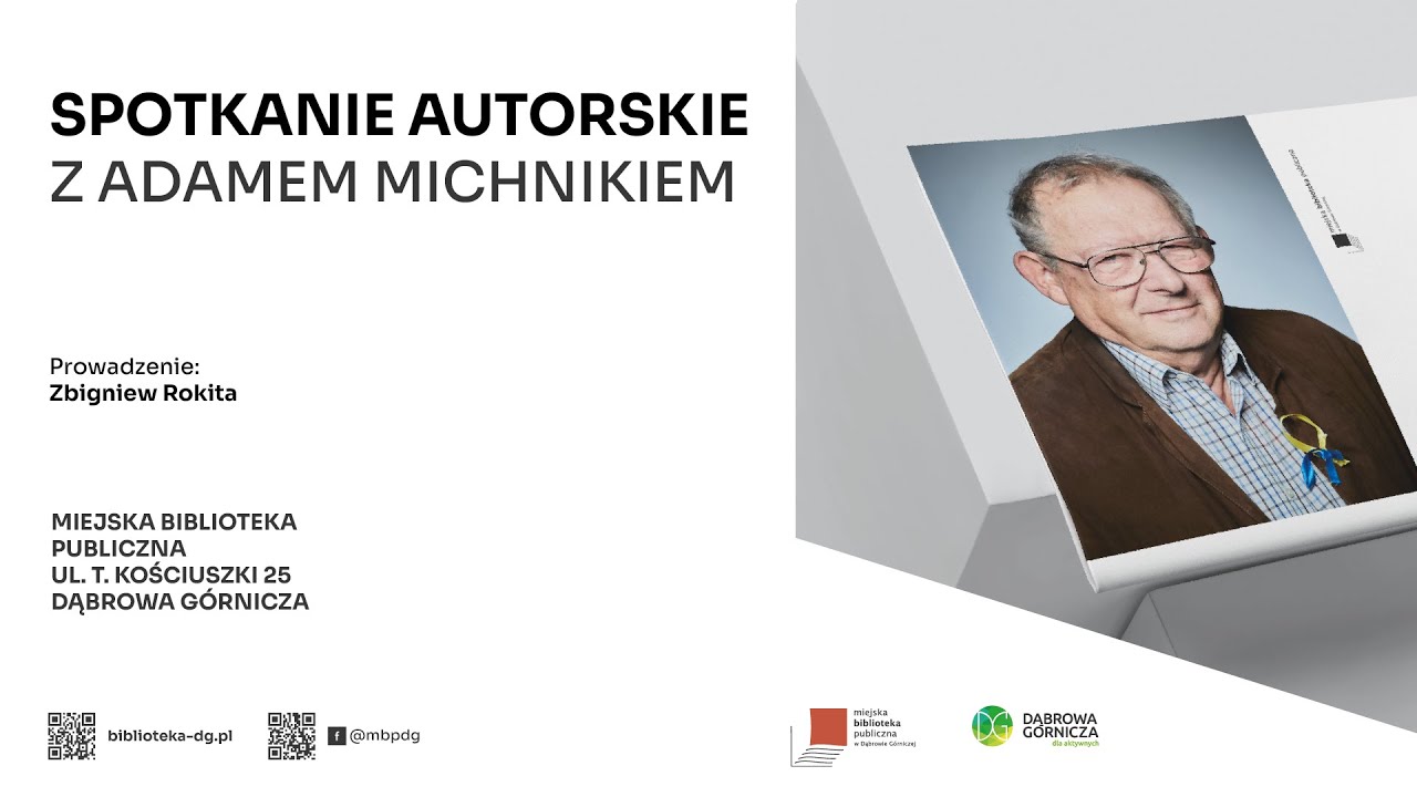 Spotkanie autorskie z Adamem Michnikiem