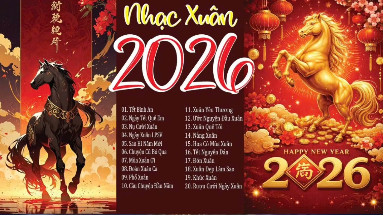 Top 10 những bản nhạc xuân 2026 cực chill, đáng nghe nhất để chào đón năm bính ngọ