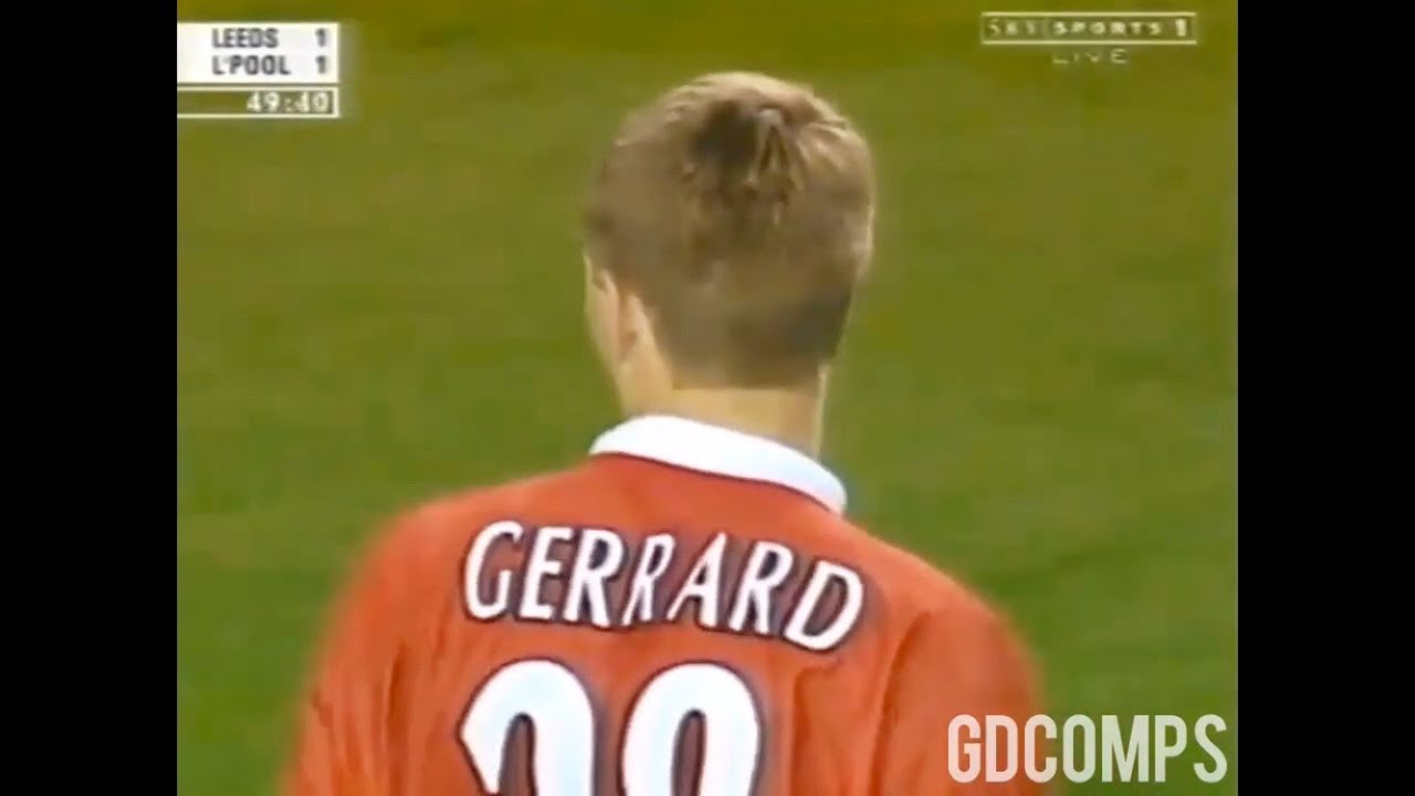 Steven Gerrard vs Leeds (A) 1999/2000 | (English Commentary)