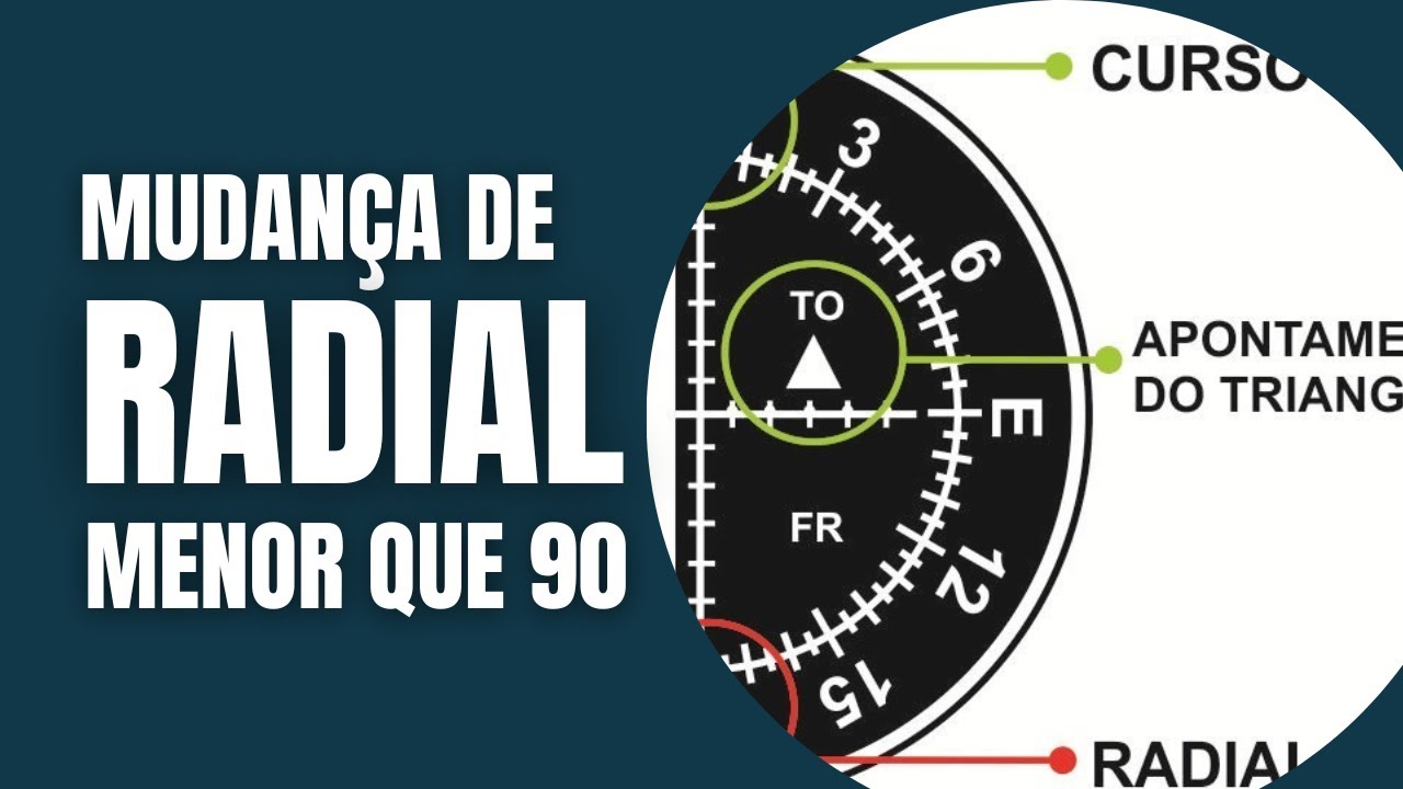 Aula 5 - Como fazer mudança de radial menor que 90º?