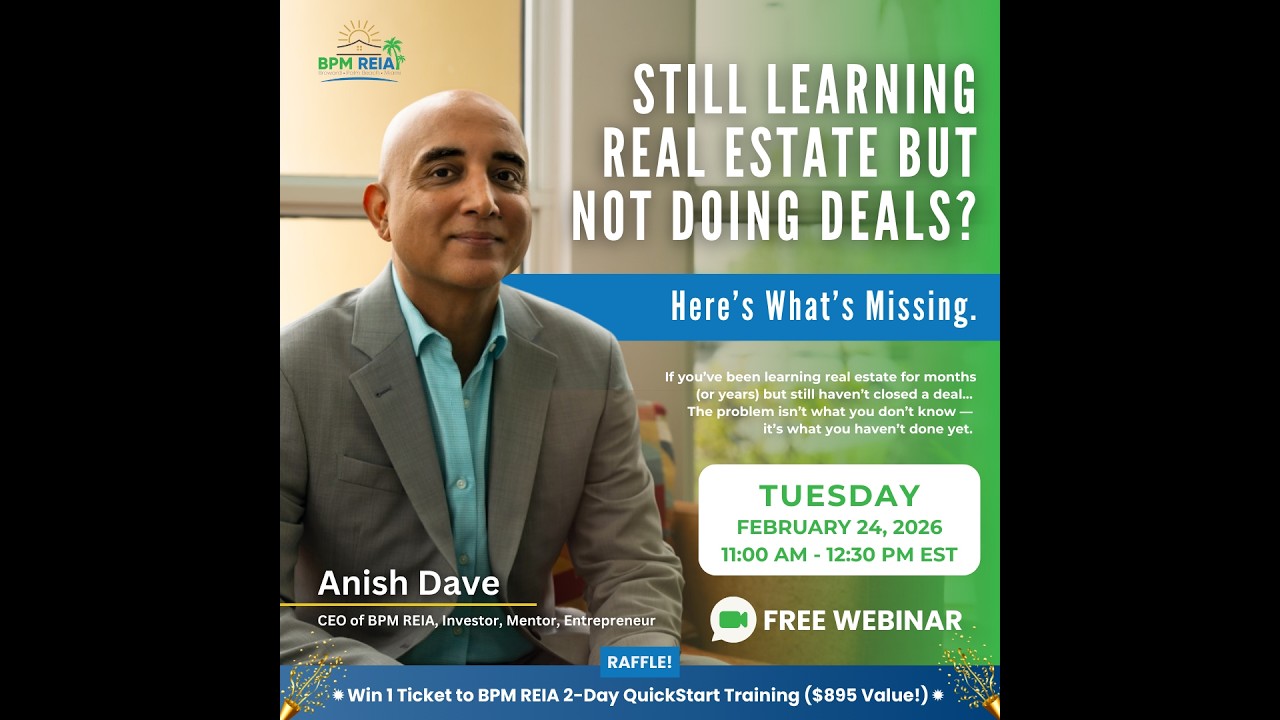 Still Learning Real Estate but Not Doing Deals? Here’s What’s Missing.