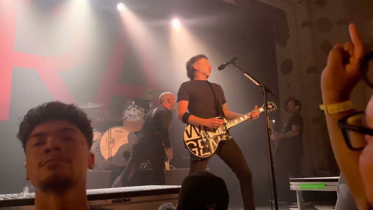 Rise against-heaven knows. Metro residency 40 year celebration night three 4/1/23