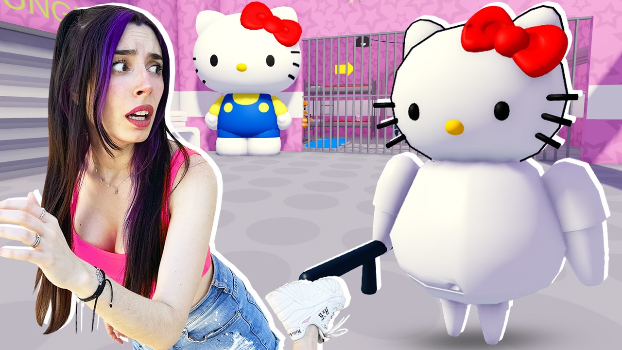 Escapa de la Prisi&oacute;n de HELLO KITTY en Roblox