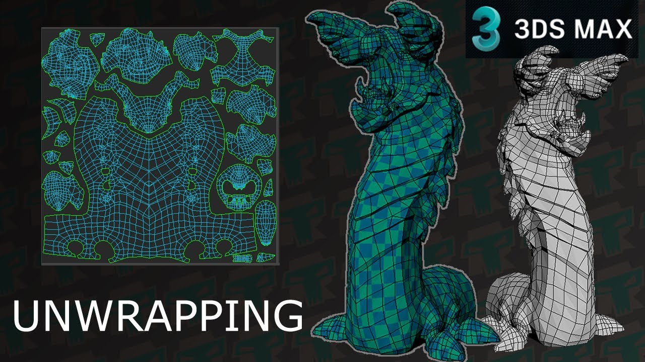 Basic 3DS Max unwrapping workflows - EASY MODE