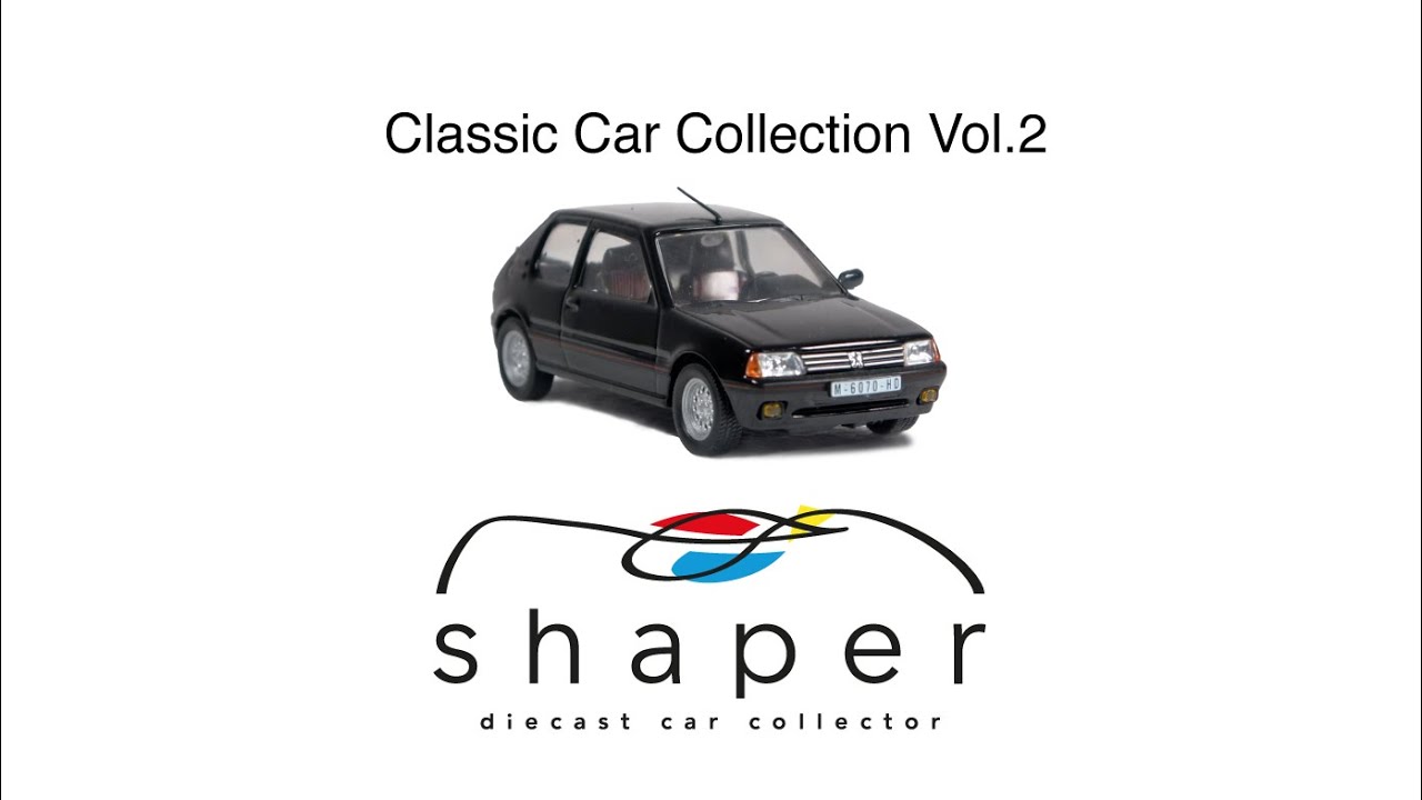 Classic Car Collection Vol.2 / Vintage & Beautiful Old Cars 1:43 scale / Diecast Car Digital Museum