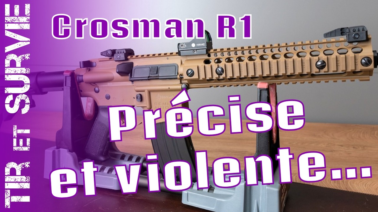 J’ai testé la Crosman R1… et j’ai été surpris !