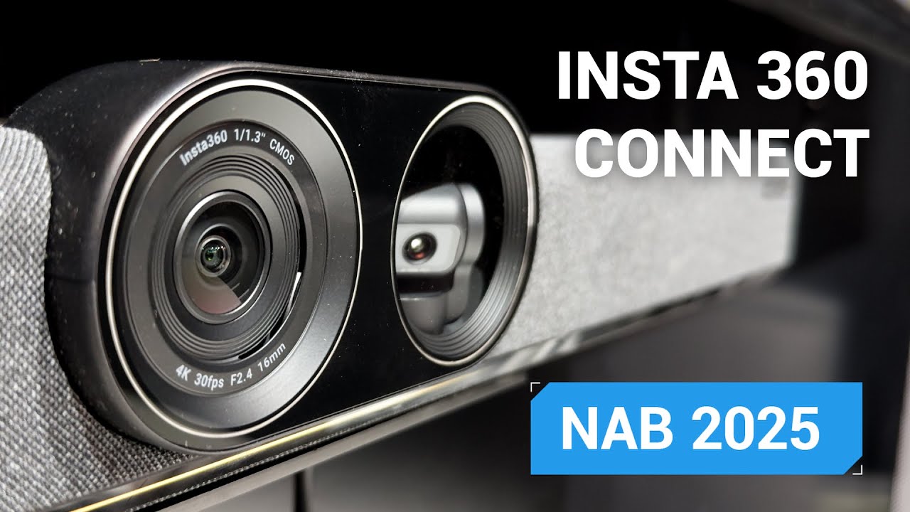 Insta360 Connect - High End Video Conferencing - NAB Show 2025