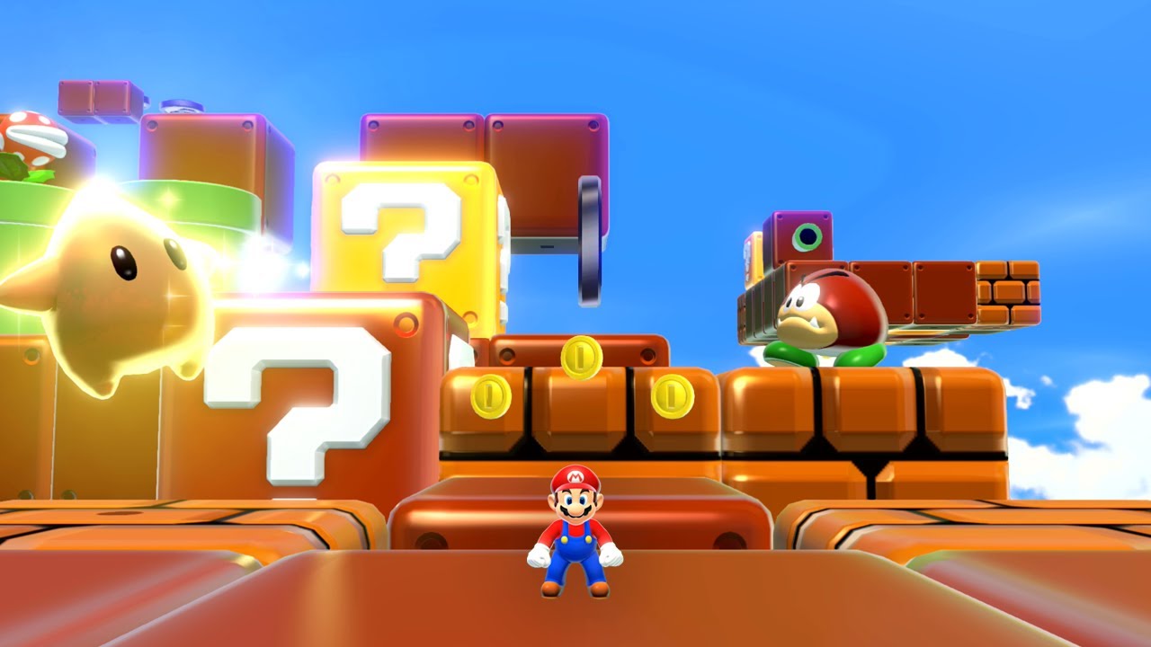 Super Massive Galaxy in Super Mario 3D World