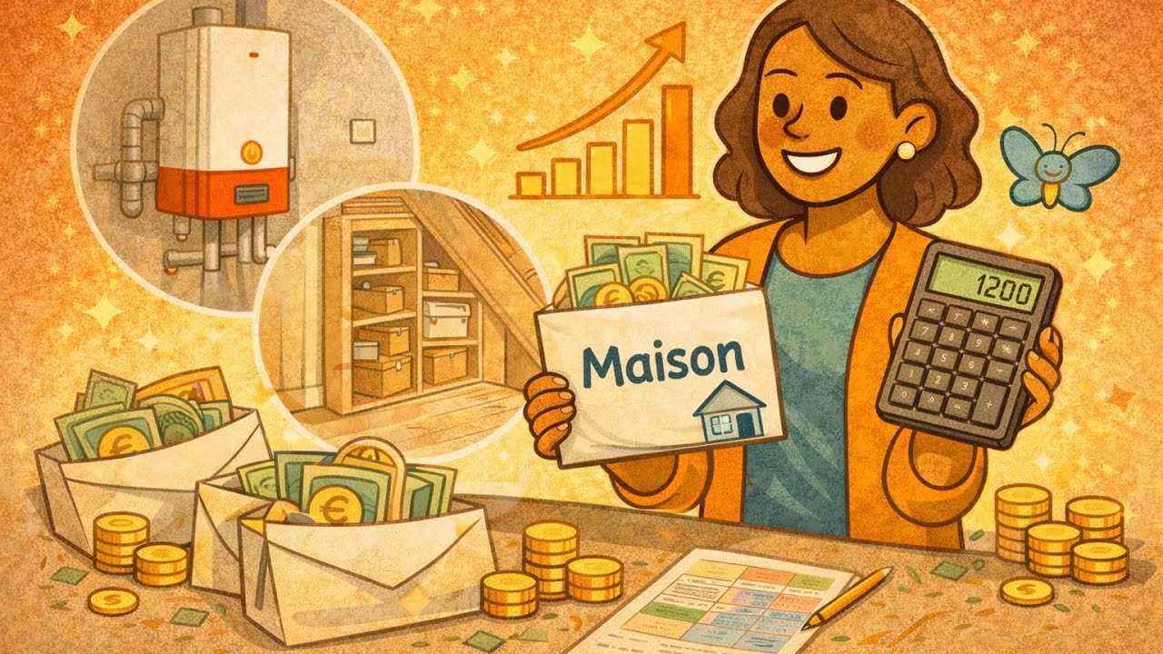 Bla-bla Épargne maison . Entre projets choisis et subis je répartis nos économies…