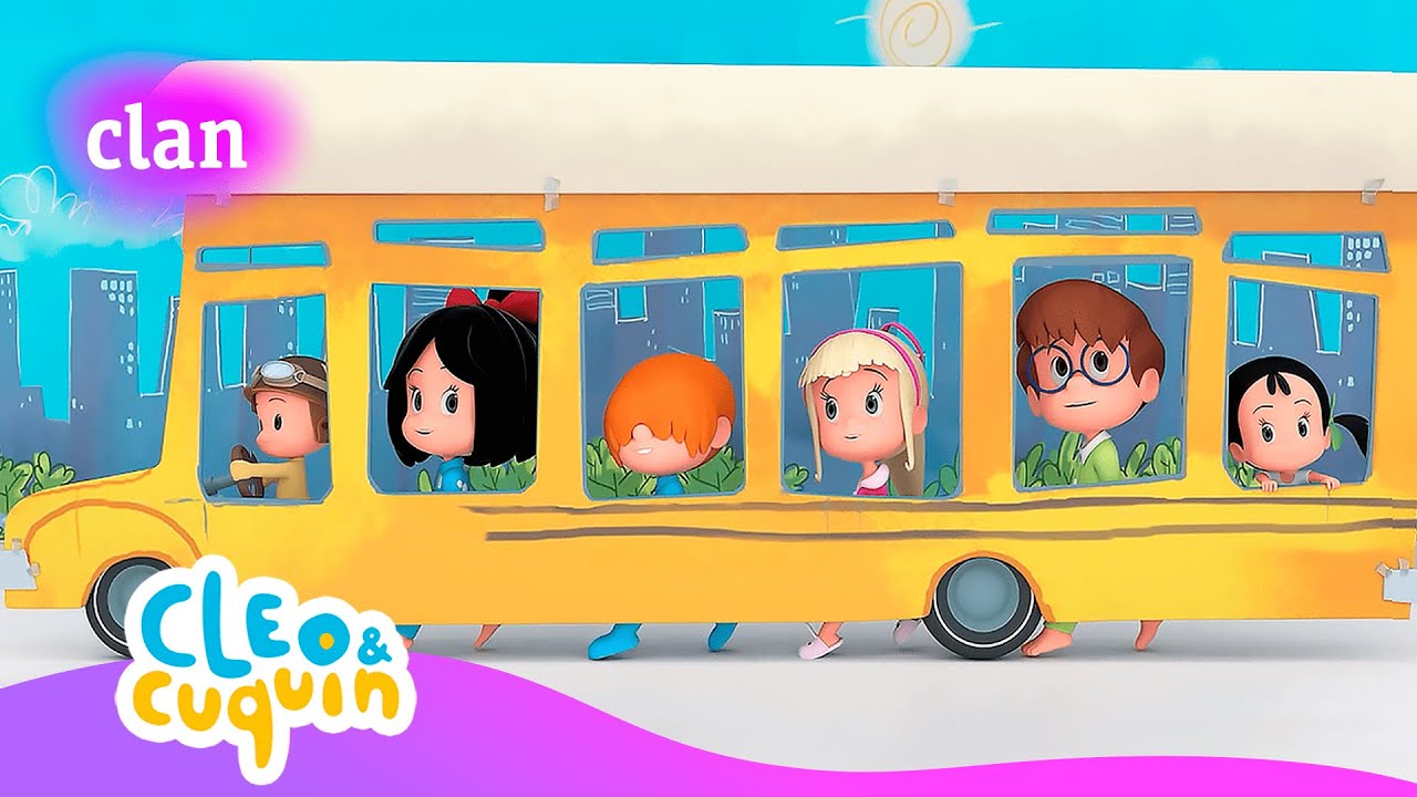 Cleo y Cuqu&iacute;n: Las ruedas del bus y m&aacute;s canciones infantiles | Clan TVE