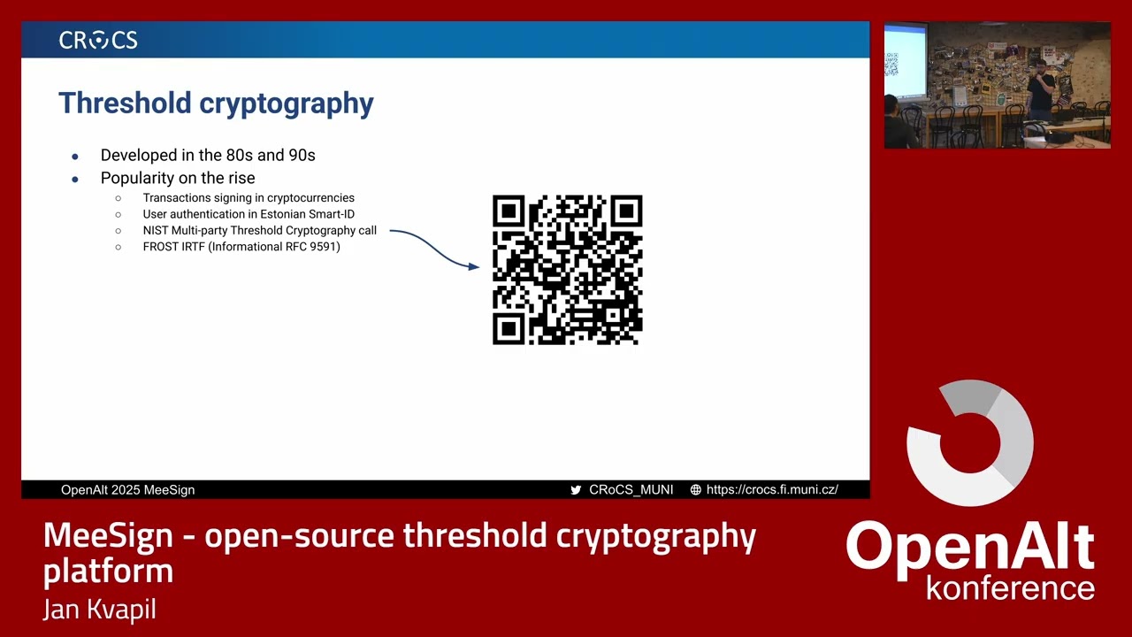 MeeSign - open-source threshold cryptography platform (Jan Kvapil)