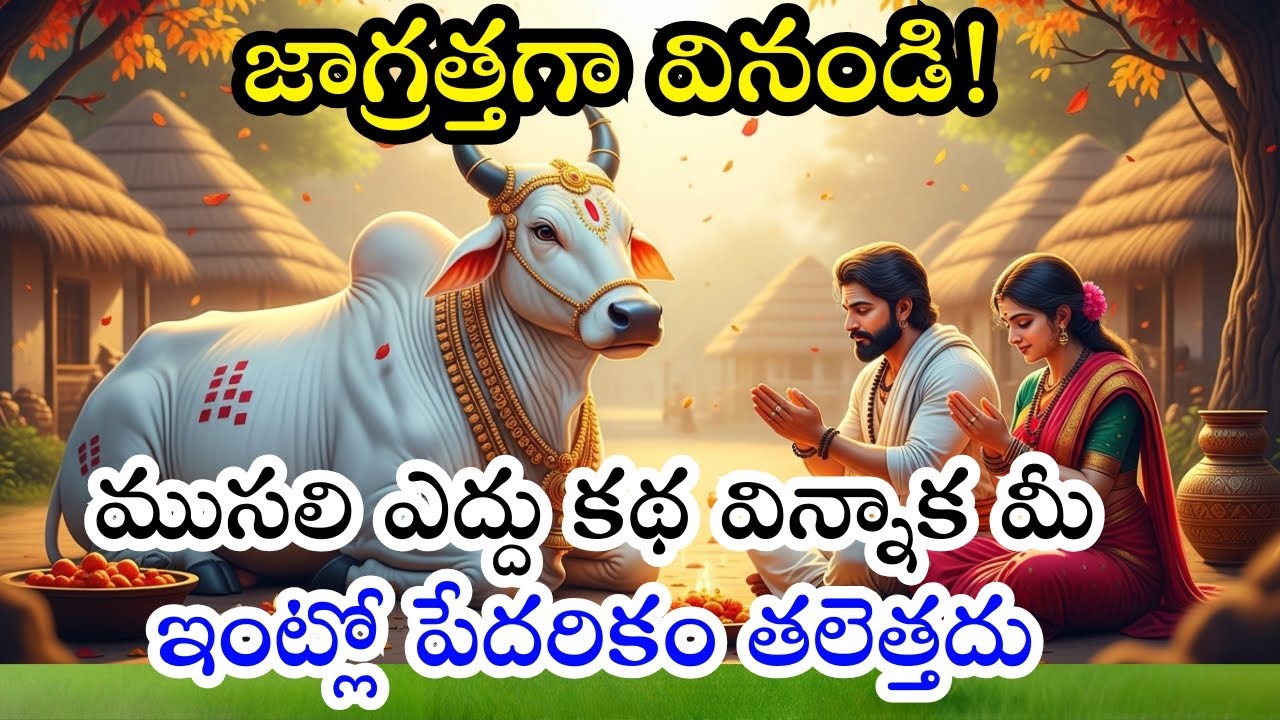 ముసలి ఎద్దు కథ విన్నాక మీ ఇంట్లో పేదరికం తలెత్తదు | జీవితాన్ని మార్చే అద్భుత నీతి కథ