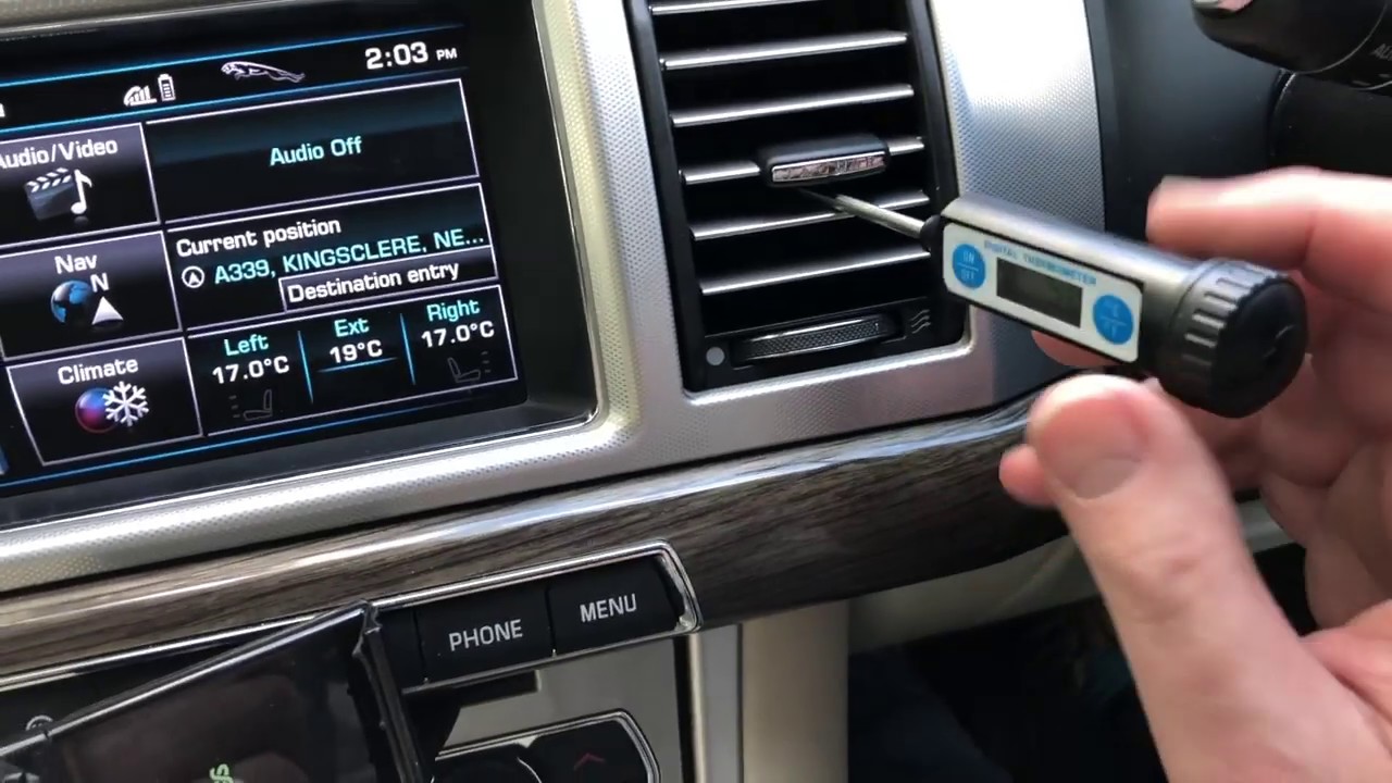 Проблема с кондиционером в Jaguar XF и ее решение!!