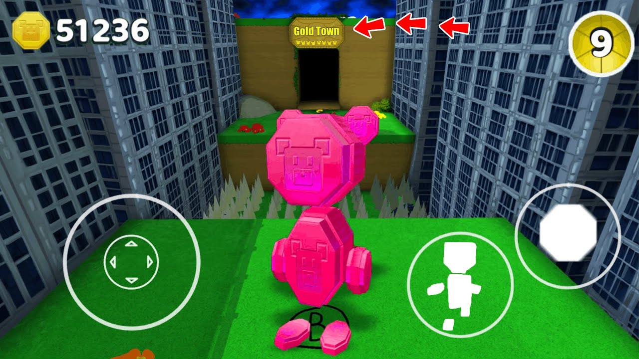 Red Gold Boss Secret Place - Super Bear Adventure