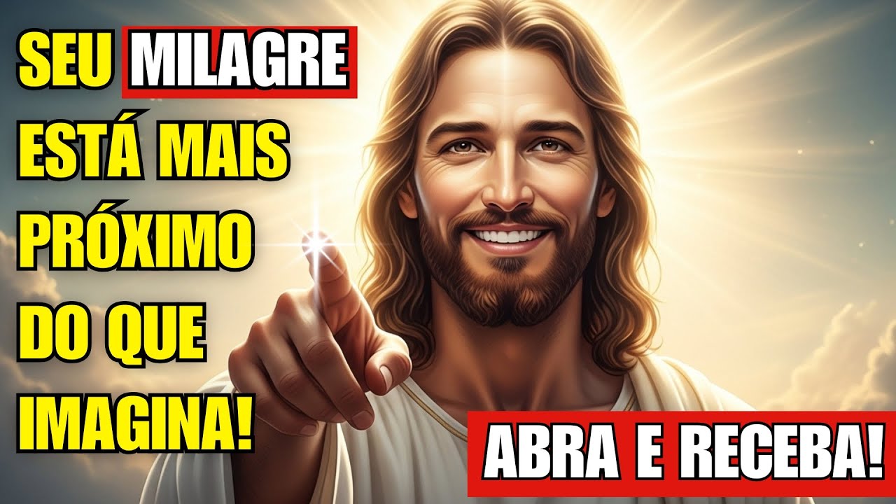JESUS DIZ: ESSA PALAVRA É CONFIRMAÇÃO PARA SUA VIDA HOJE ✅🙏
