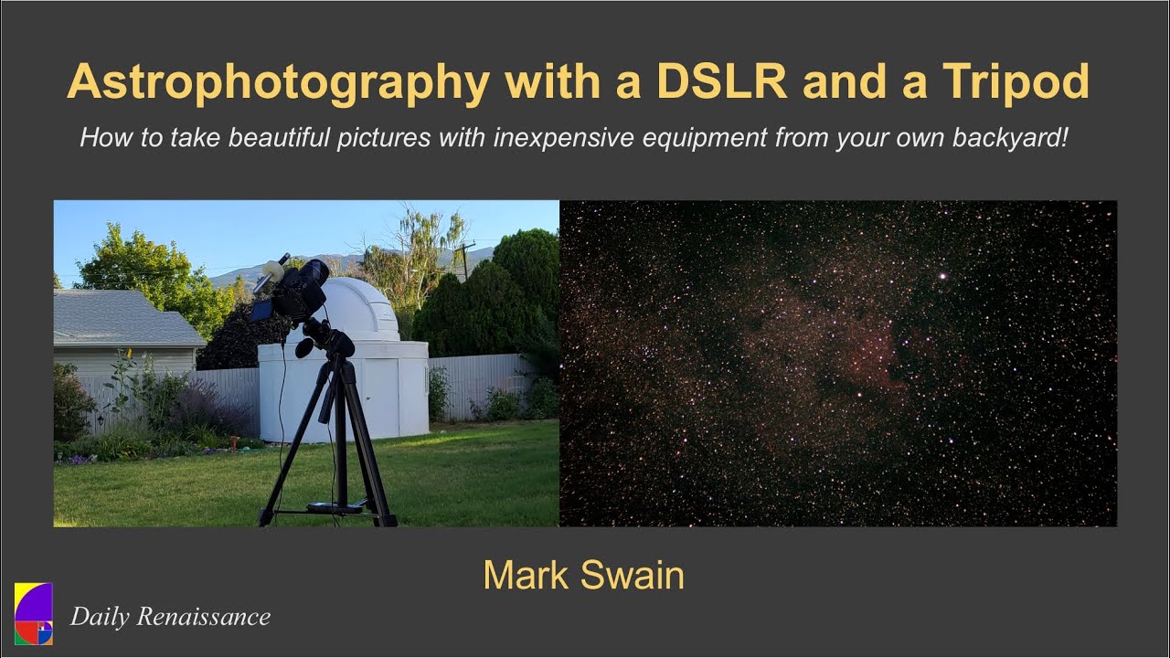 Astrophotography with a DSLR and a Tripod