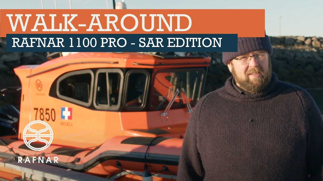 Take A Guided Tour Of A Rafnar 1100 Professional SAR Vessel